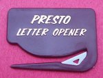 Presto Letter Opener - Maroon